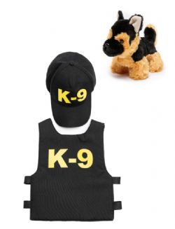 ENSEMBLE DE POLICE DE L'UNITÉ K9 (3-4 ANS)